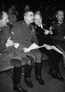 Request: Heinrich Glasmeier and Colonel Pinelli, 1940