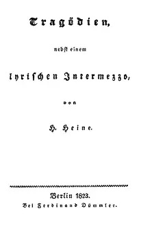 Intermezzo: Heinrich Heine
