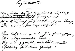 Scetch: Heinrich Heine