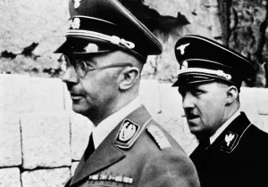 Inspect: Heinrich Himmler and August Eigruber in the