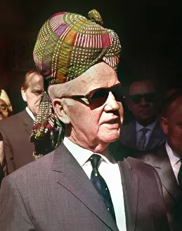 Sixtieth: Heinrich Lubke visits India