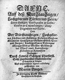 Schuetz: Heinrich Schuetz