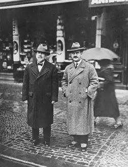 Anhalter: Heinrich and Thomas Mann, 1928