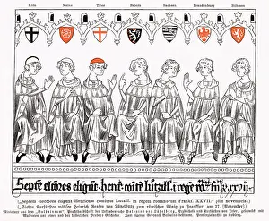 Electors: HEINRICH VII ELECTED