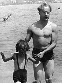 Tegernsee: Heinz Ruehmann, 1935