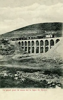 Hejaz: Hejaz Railway, bridge at Amman, Jordan