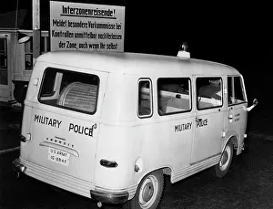Babelsberg: Held back US convoys are supplied from West Berlin