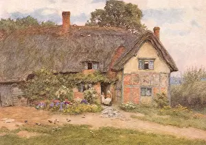 Exposed: Helen Allingham, Brick and Plaster Cottage