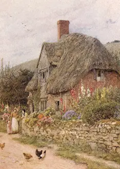 Hedges: Helen Allingham, Cottage in the Wild