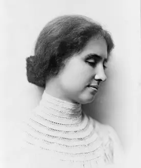 Laude: Helen Keller (1880-1968), blind and dead ?