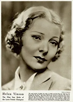 Vinson: Helen Vinson in 1935