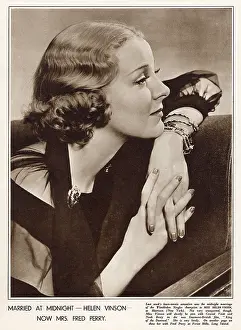 Jul25: Helen Vinson (Mrs Fred Perry)