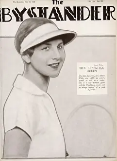 Raquet: HELEN WILLS MOODY