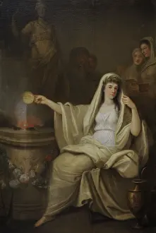 1788: Helena Potocka (1763-1815) by Franciszek Smuglewicz