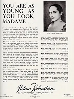 Aug20: Helena Rubinstein advertisement, 1930