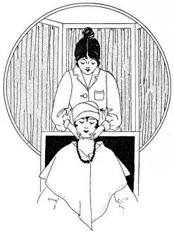 Pampering: Helena Rubinstein facial, 1917