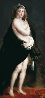 Fourment: Helene Fourment in a Fur, by Rubens