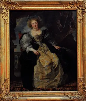 Helene: Helene Fourment in wedding dress, by Rubens
