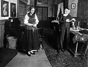 Helene: Helene Thimig and Ernst von Possart in Freund Fritz, 1912