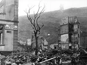 Zerstorungen: Helgoland before blasting on the 18th of April in 1947