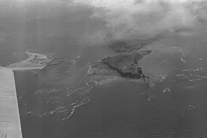 Zerstorungen: Part of Helgoland blown up in 1947