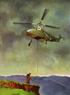 Pickup: Helicopter Makes Pickup