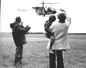 Infrared: Helicopter search and rescue using thermal camera