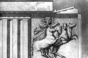 Helios: Helios (lat. Sol), Greek sun deity