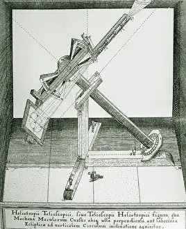 Sunspots: Helioscope, 17th century