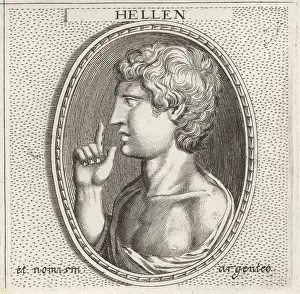 Greek Myth: Hellen, progenitor of the Hellenes in Greek myth