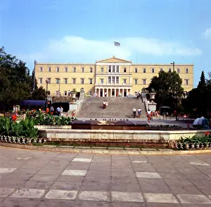 1843: Hellenic Parliament building - The Old Royal Palace