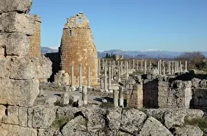 Pamphylian: Hellenistic Gate, Perga, Antalya, Turkey