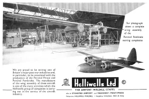 Helliwells: Helliwells Aircraft Maintenance & Engineering 1954 Walsall