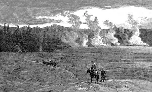 Issuing: Hell's Half Acre, Yellowstone Park 1888