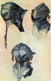 Nails: Helmet Studies, by Durer