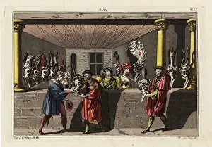 Authorization: Helmet show before a tournament