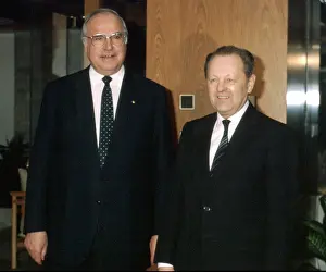 Jakes: Helmut Kohl - Milos Jakes
