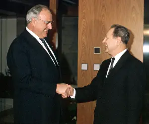 Jakes: Helmut Kohl - Milos Jakes