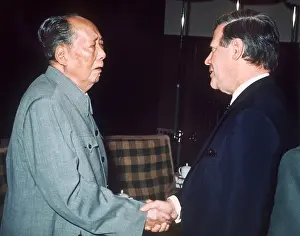 Seventieth: Helmut Schmidt meets Mao Zedong