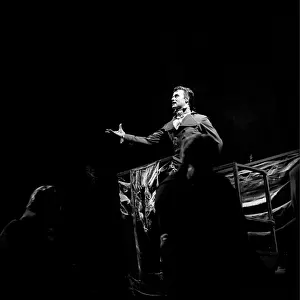 Schenk: Helmuth Lohner as St. Just in Dantons Tod