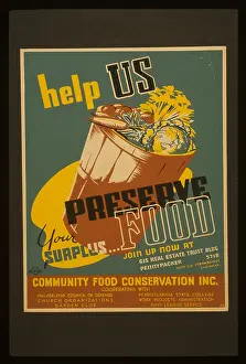 Surplus: Help us preserve your surplus...food