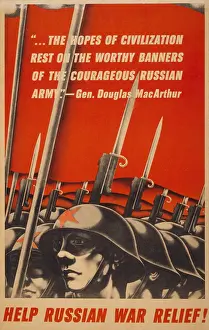 Lcgr1310: Help Russian war relief! American World War 2
