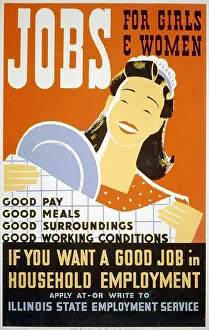 Bender: Help Wanted. Poster for Illinois State Employment ?