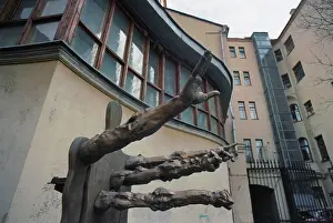 Courtyards: Cry For Help wooden composition