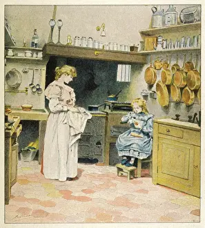 Mama: HELPING MAMA TO COOK