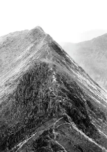 Striding: Helvellyn, Striding Edge 1912