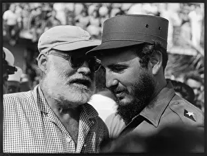 HEMINGWAY & FIDEL CASTRO