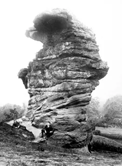 Hemlock: The Hemlock Stone, Stapleford near Nottingham, early 1900s