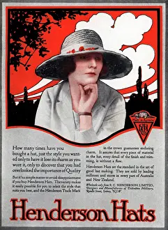 Randle: Henderson Hats Advertisement