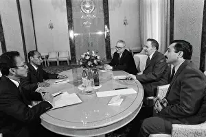 Kampuchea: Heng Samrin visits USSR